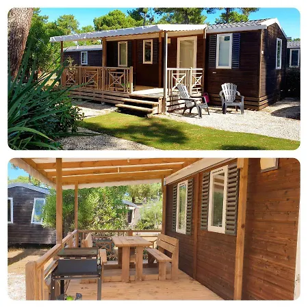 Mobil Home Happiness33 Dans Camping 5 Etoiles Acces Direct Plage Vendays Montalivet Exterior foto